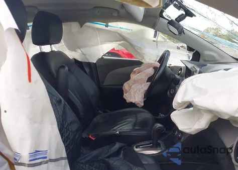 2016 Chevrolet Sonic Ltz Auto из США, поврежденный, VIN 1G1JE5SBXG4143583